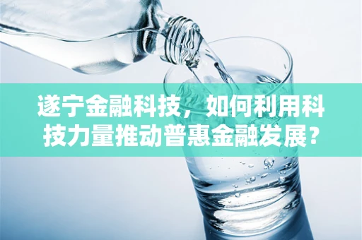 遂宁金融科技，如何利用科技力量推动普惠金融发展？