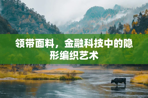 领带面料，金融科技中的隐形编织艺术