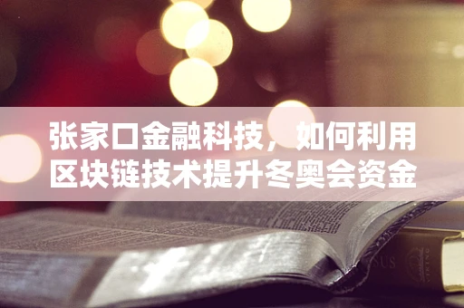 张家口金融科技，如何利用区块链技术提升冬奥会资金管理效率？
