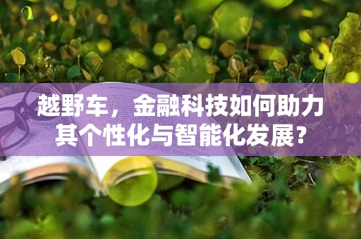 越野车，金融科技如何助力其个性化与智能化发展？