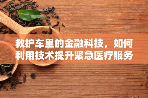 救护车里的金融科技，如何利用技术提升紧急医疗服务效率？