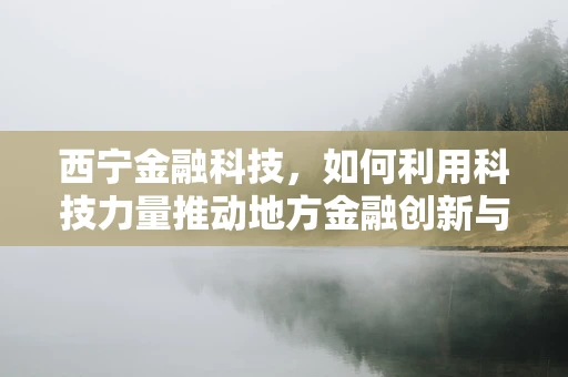 西宁金融科技，如何利用科技力量推动地方金融创新与普惠？