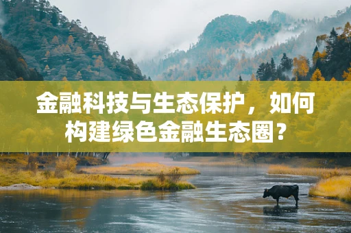 金融科技与生态保护，如何构建绿色金融生态圈？
