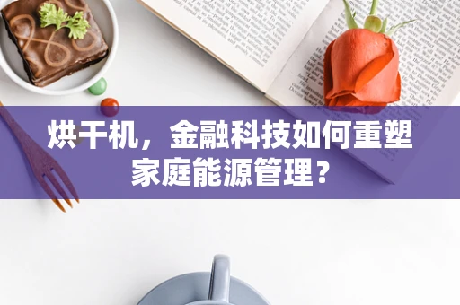 烘干机，金融科技如何重塑家庭能源管理？
