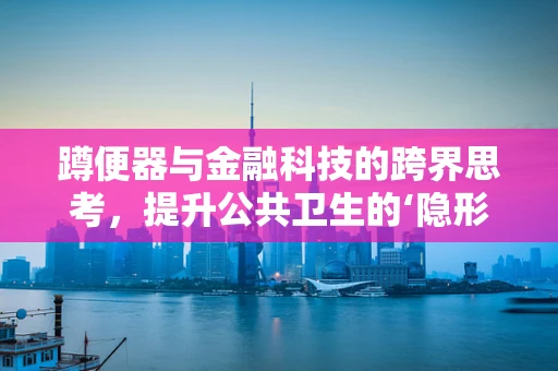 蹲便器与金融科技的跨界思考，提升公共卫生的‘隐形’成本效益
