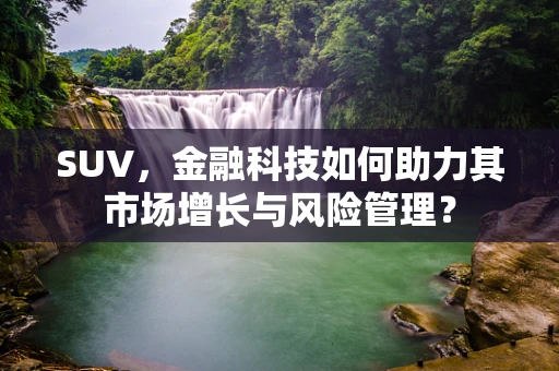 SUV，金融科技如何助力其市场增长与风险管理？