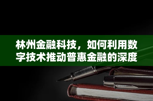 林州金融科技，如何利用数字技术推动普惠金融的深度与广度？