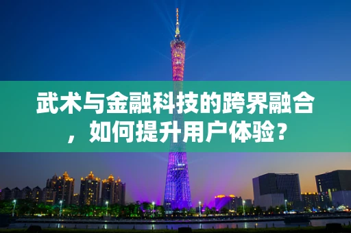 武术与金融科技的跨界融合，如何提升用户体验？
