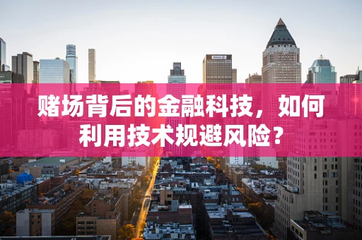 赌场背后的金融科技，如何利用技术规避风险？