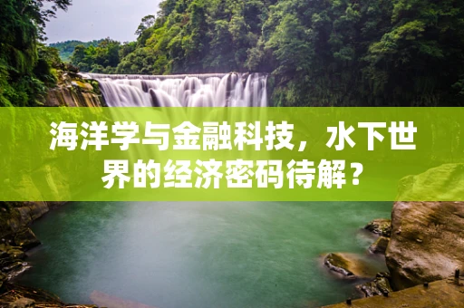 海洋学与金融科技，水下世界的经济密码待解？