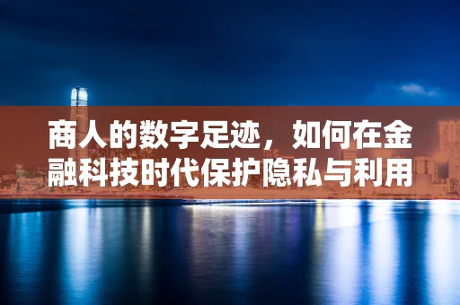 商人的数字足迹，如何在金融科技时代保护隐私与利用数据？