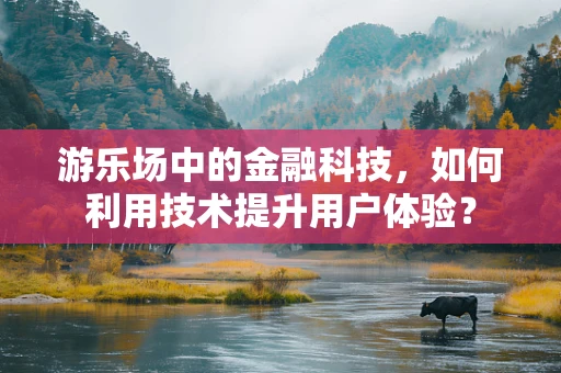 游乐场中的金融科技，如何利用技术提升用户体验？