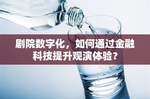 剧院数字化，如何通过金融科技提升观演体验？