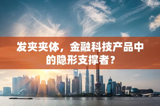 发夹夹体，金融科技产品中的隐形支撑者？