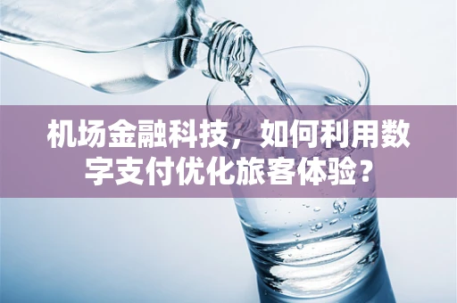 机场金融科技，如何利用数字支付优化旅客体验？