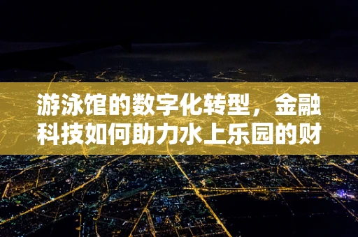 游泳馆的数字化转型，金融科技如何助力水上乐园的财务管理？
