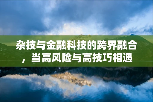 杂技与金融科技的跨界融合，当高风险与高技巧相遇
