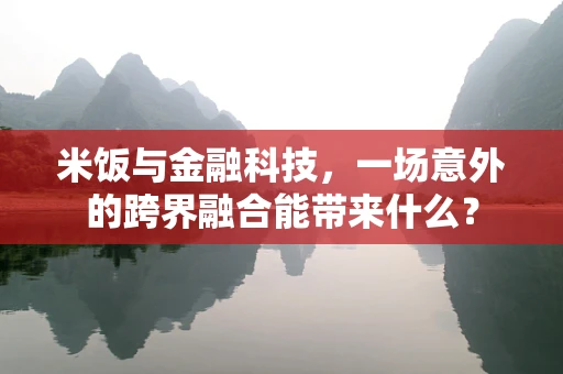 米饭与金融科技，一场意外的跨界融合能带来什么？