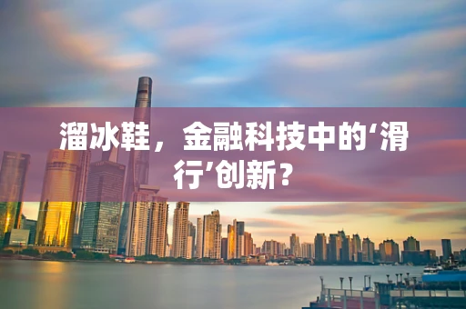 溜冰鞋，金融科技中的‘滑行’创新？