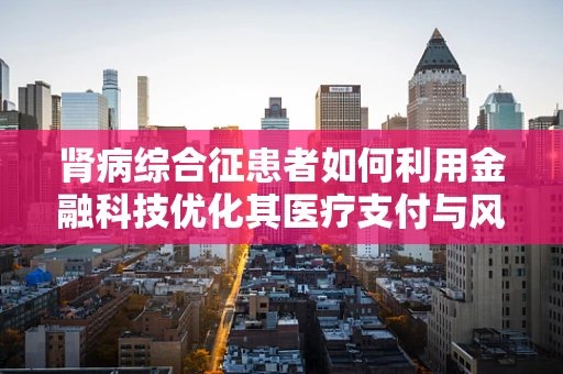 肾病综合征患者如何利用金融科技优化其医疗支付与风险管理？