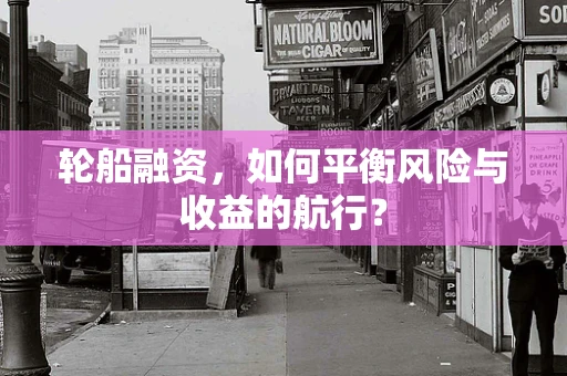 轮船融资，如何平衡风险与收益的航行？