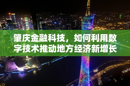 肇庆金融科技，如何利用数字技术推动地方经济新增长？