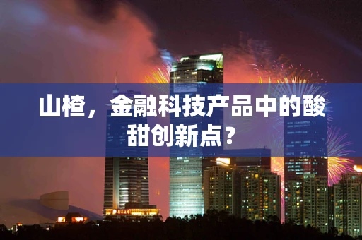 山楂，金融科技产品中的酸甜创新点？
