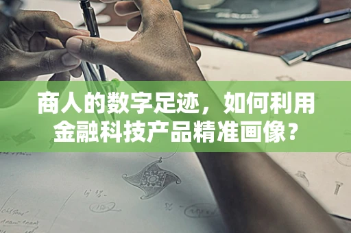 商人的数字足迹，如何利用金融科技产品精准画像？