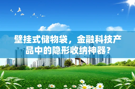 壁挂式储物袋，金融科技产品中的隐形收纳神器？