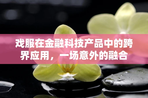 戏服在金融科技产品中的跨界应用，一场意外的融合