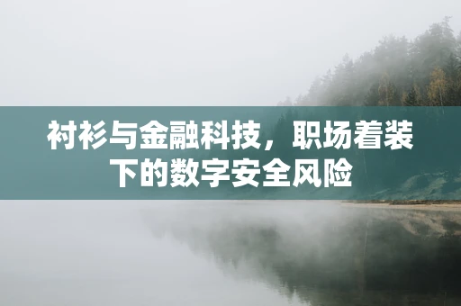 衬衫与金融科技，职场着装下的数字安全风险