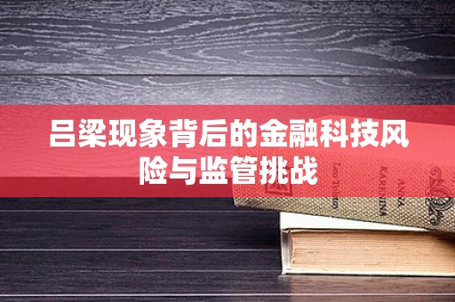 吕梁现象背后的金融科技风险与监管挑战