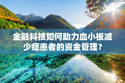 金融科技如何助力血小板减少症患者的资金管理？