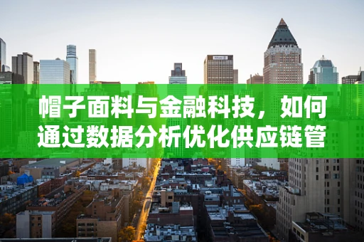 帽子面料与金融科技，如何通过数据分析优化供应链管理？