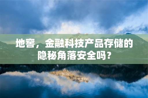 地窖，金融科技产品存储的隐秘角落安全吗？