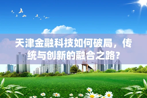 天津金融科技如何破局，传统与创新的融合之路？