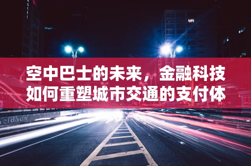 空中巴士的未来，金融科技如何重塑城市交通的支付体验？