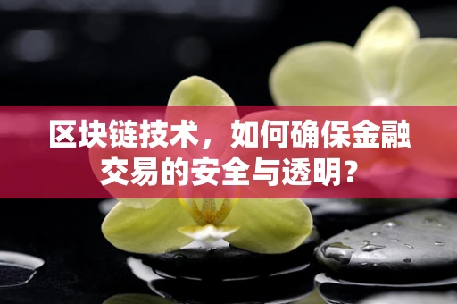 区块链技术，如何确保金融交易的安全与透明？