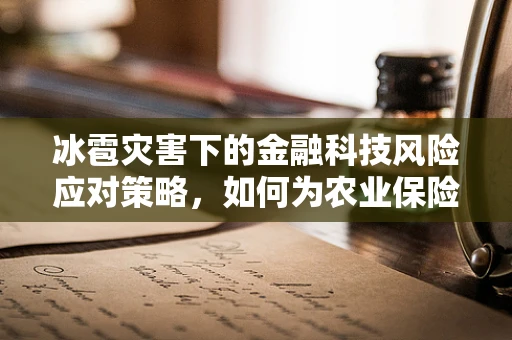 冰雹灾害下的金融科技风险应对策略，如何为农业保险筑起数字防线？