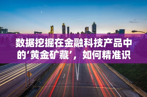 数据挖掘在金融科技产品中的‘黄金矿藏’，如何精准识别用户需求？