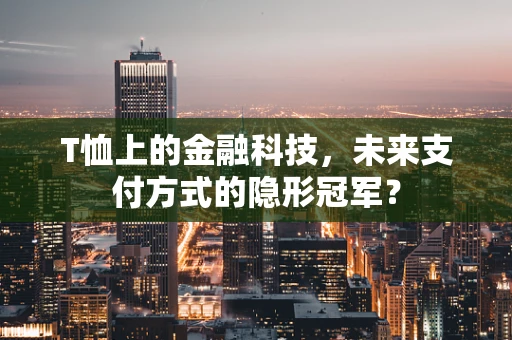 T恤上的金融科技，未来支付方式的隐形冠军？