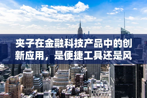 夹子在金融科技产品中的创新应用，是便捷工具还是风险隐患？