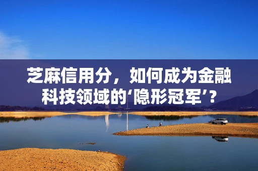 芝麻信用分，如何成为金融科技领域的‘隐形冠军’？