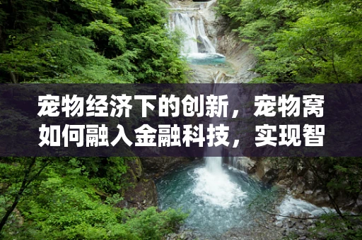 宠物经济下的创新，宠物窝如何融入金融科技，实现智能融资与个性化服务？