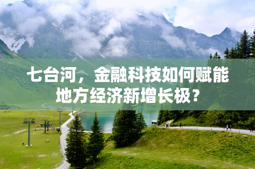 七台河，金融科技如何赋能地方经济新增长极？