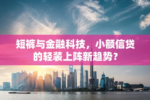 短裤与金融科技，小额信贷的轻装上阵新趋势？