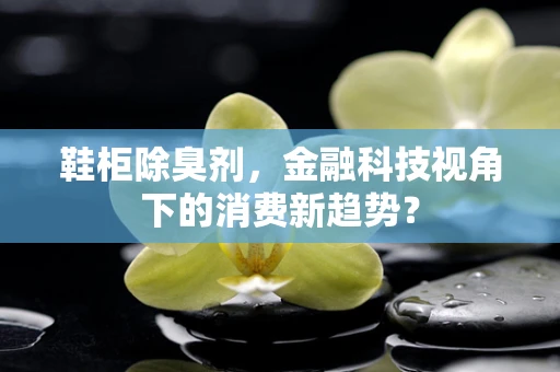 鞋柜除臭剂，金融科技视角下的消费新趋势？