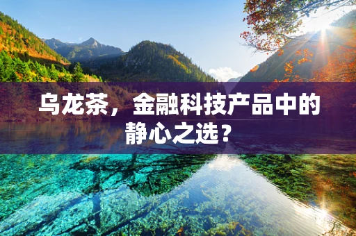 乌龙茶，金融科技产品中的静心之选？
