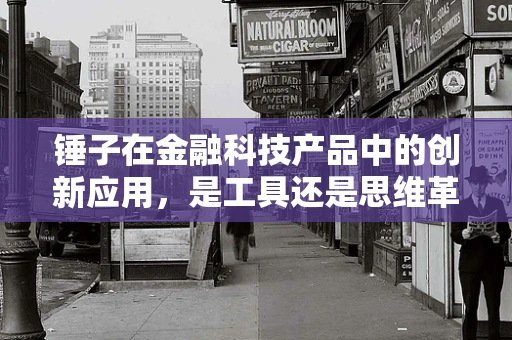 锤子在金融科技产品中的创新应用，是工具还是思维革命？