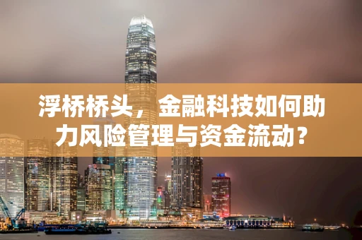 浮桥桥头，金融科技如何助力风险管理与资金流动？